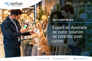 Export en Australie de notre solution de contrôle post-caisse 
